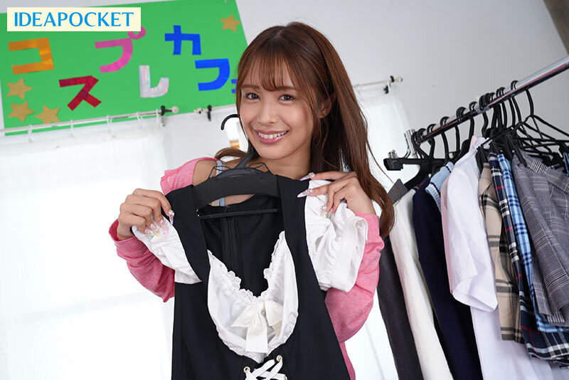 【VR】学園祭の出し物で使うメイド服をずっと好きだった友達のお姉ちゃんがきたら…ガン見不回避！たわわなGカップおっぱいむっちり太ももがエロい！絶対領域チ●ポ直立！こっそり二人でスケベ前夜祭 長浜みつり 画像2